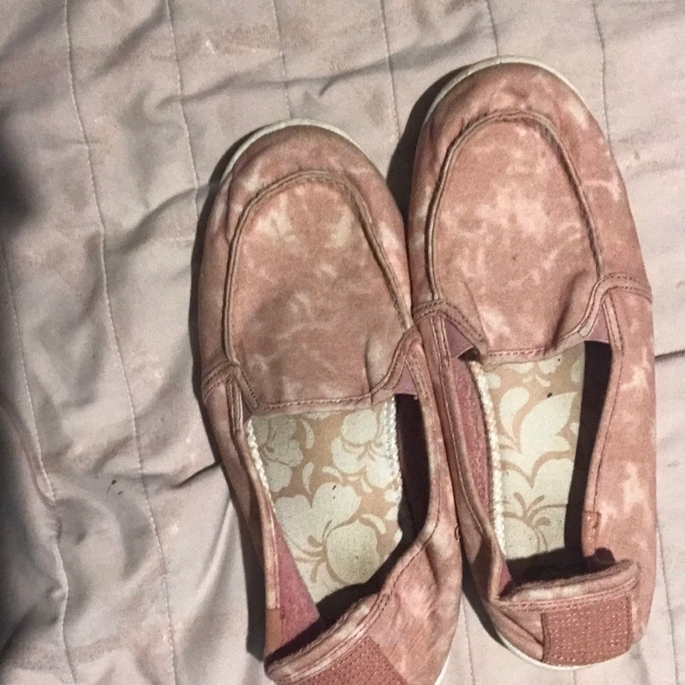Pink Slip-On Shoes